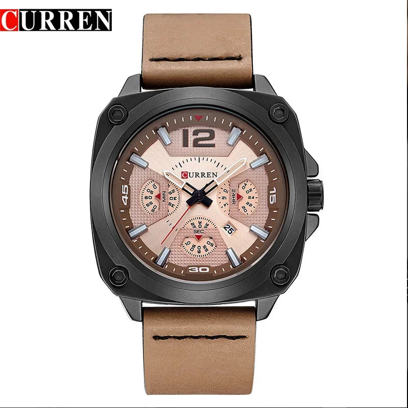 CURREN Men Quartz Watch-8260