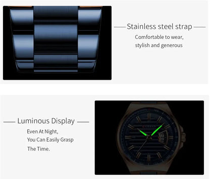 CURREN Men Watch  8375