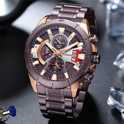 CURREN Watch Luxury 8401