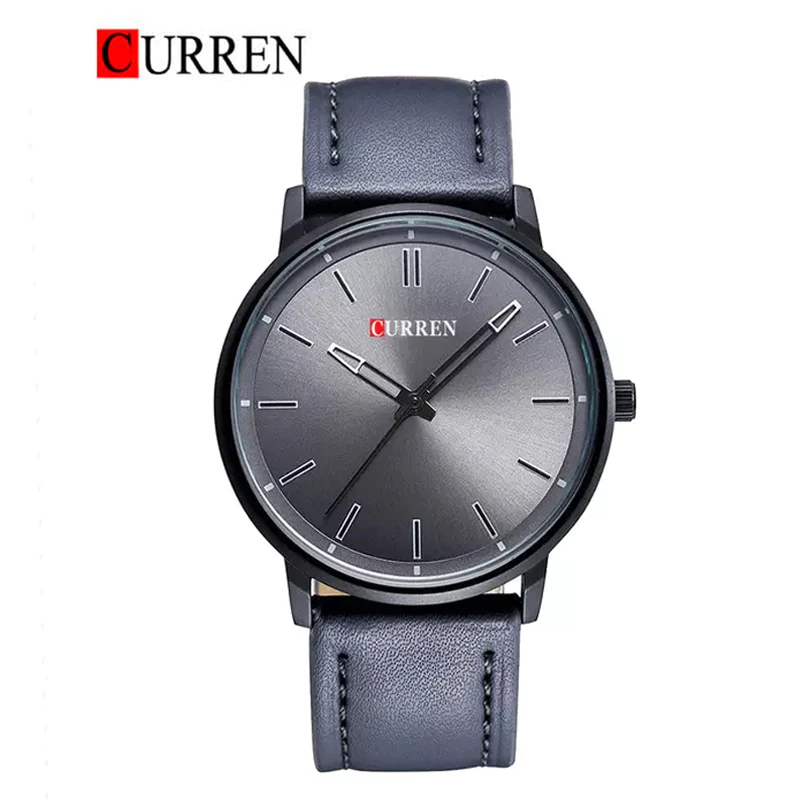 CURREN Original Brand Leather Straps Wrist Watch For Men With Brand (Box & Bag)-8233