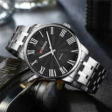 CURREN Original Brand Stainless Steel Band Wrist Watch For Men With Brand (Box & Bag)-8375
